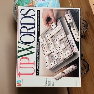 Vintage UP Words game Milton Bradley